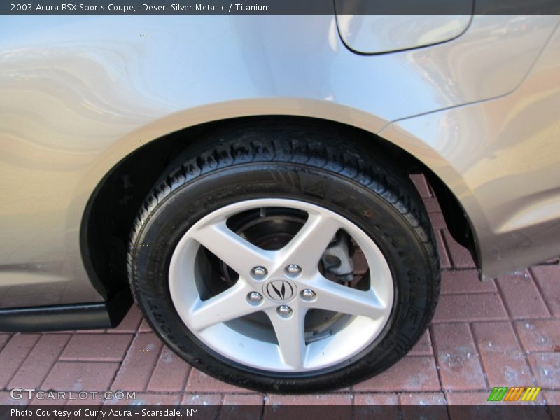 Desert Silver Metallic / Titanium 2003 Acura RSX Sports Coupe