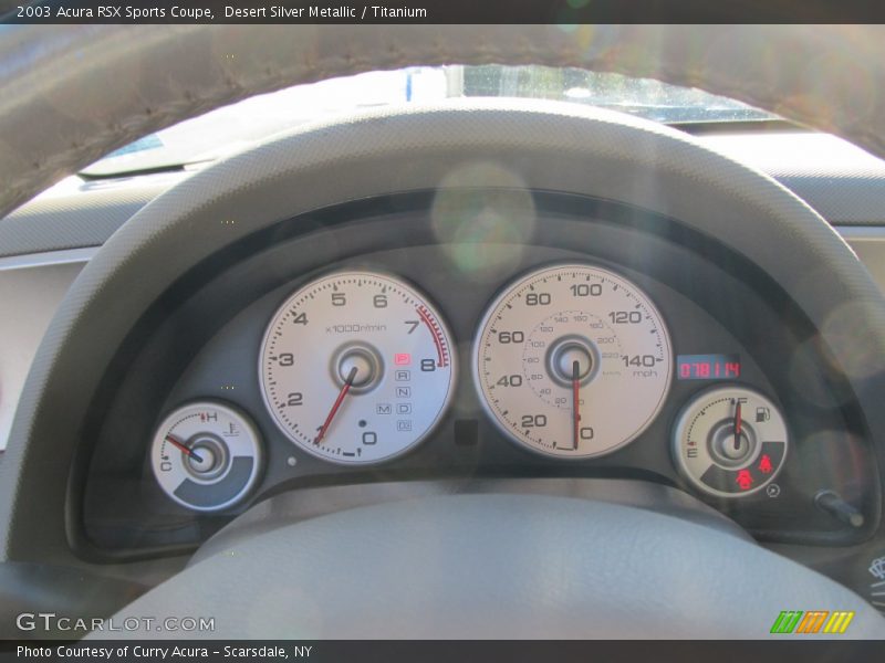  2003 RSX Sports Coupe Sports Coupe Gauges