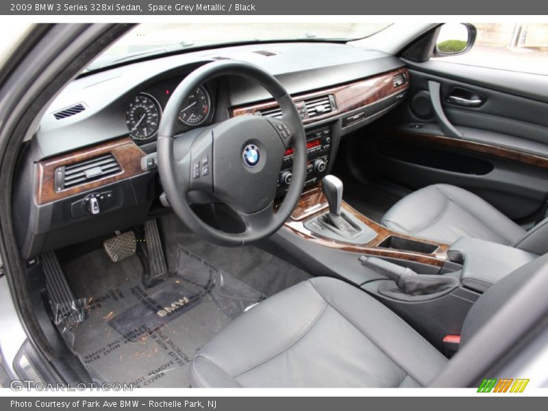 Space Grey Metallic / Black 2009 BMW 3 Series 328xi Sedan