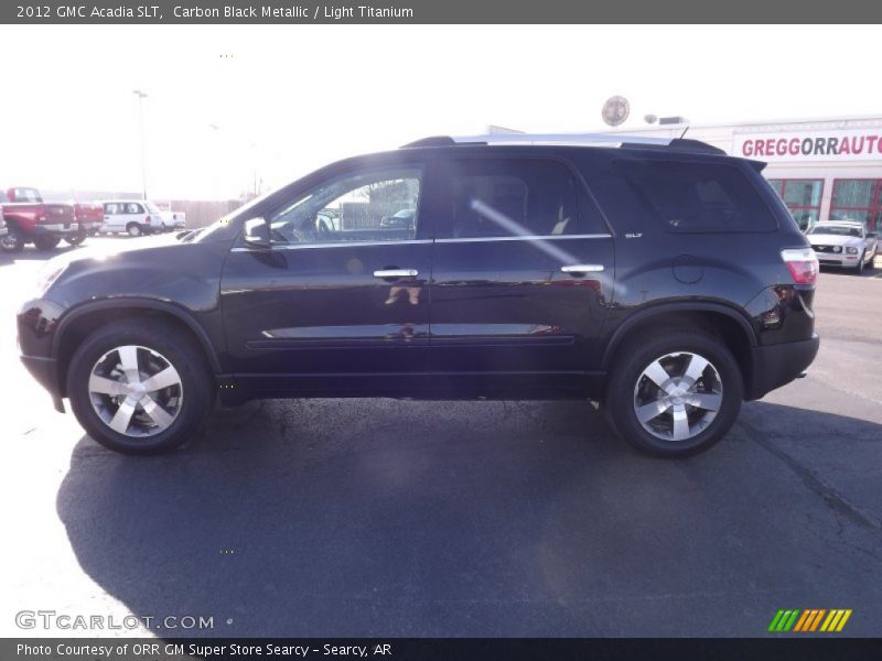 Carbon Black Metallic / Light Titanium 2012 GMC Acadia SLT