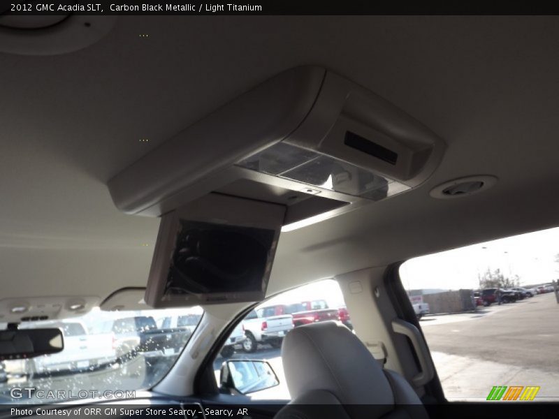 Carbon Black Metallic / Light Titanium 2012 GMC Acadia SLT