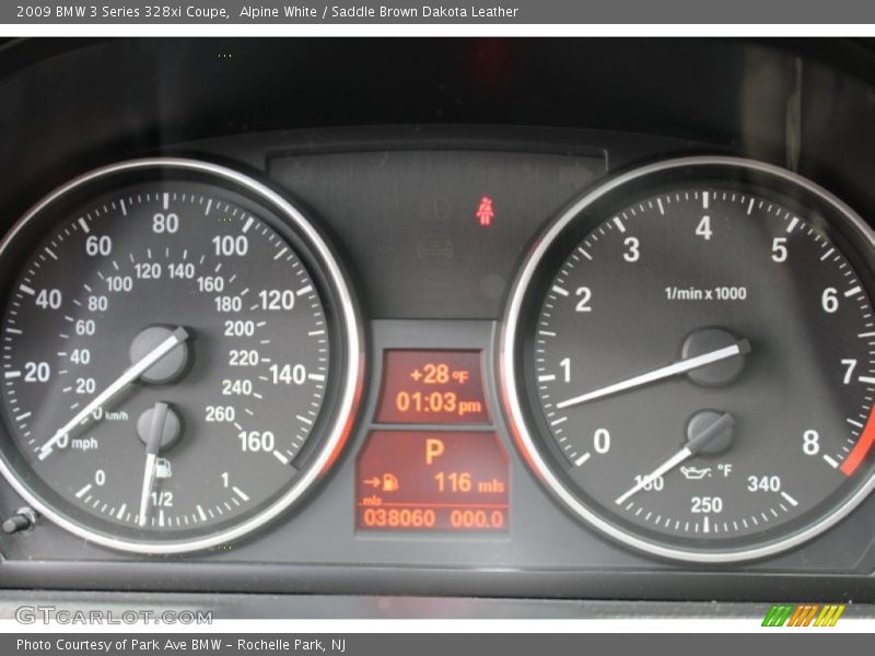 Alpine White / Saddle Brown Dakota Leather 2009 BMW 3 Series 328xi Coupe