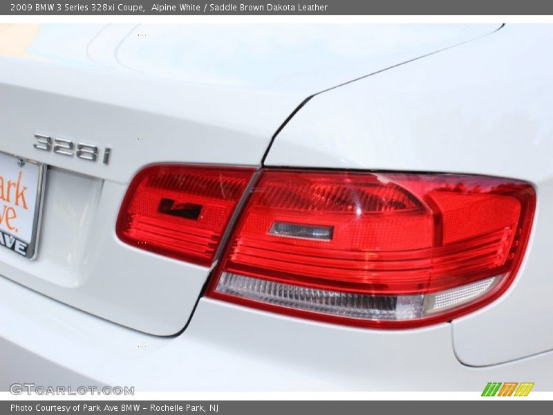 Alpine White / Saddle Brown Dakota Leather 2009 BMW 3 Series 328xi Coupe