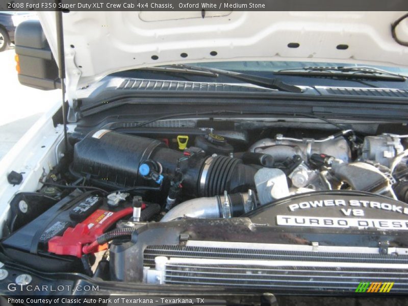  2008 F350 Super Duty XLT Crew Cab 4x4 Chassis Engine - 6.4L 32V Power Stroke Turbo Diesel V8