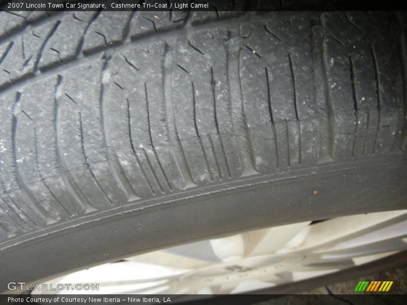 Cashmere Tri-Coat / Light Camel 2007 Lincoln Town Car Signature