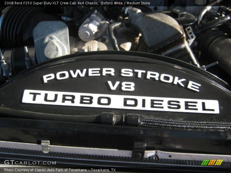  2008 F350 Super Duty XLT Crew Cab 4x4 Chassis Engine - 6.4L 32V Power Stroke Turbo Diesel V8