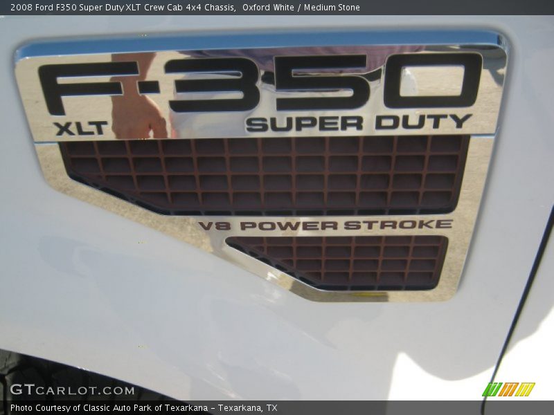  2008 F350 Super Duty XLT Crew Cab 4x4 Chassis Logo