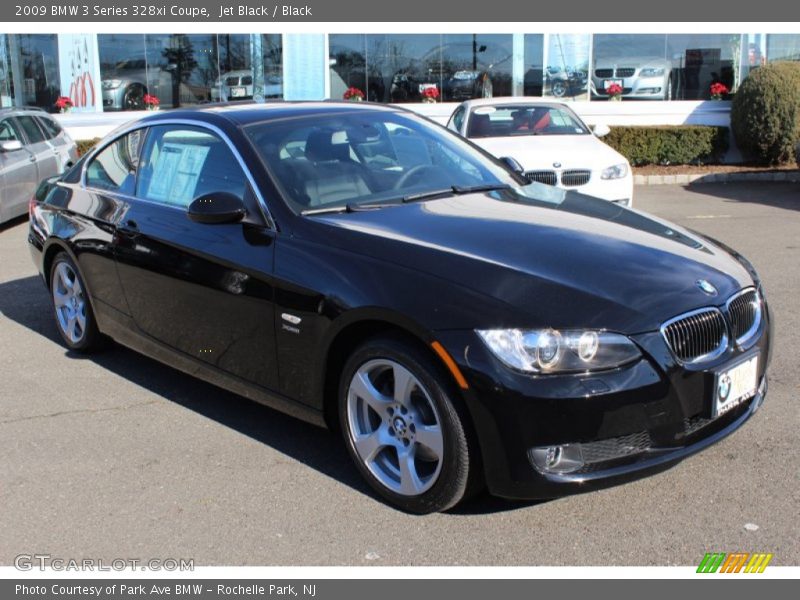 Jet Black / Black 2009 BMW 3 Series 328xi Coupe