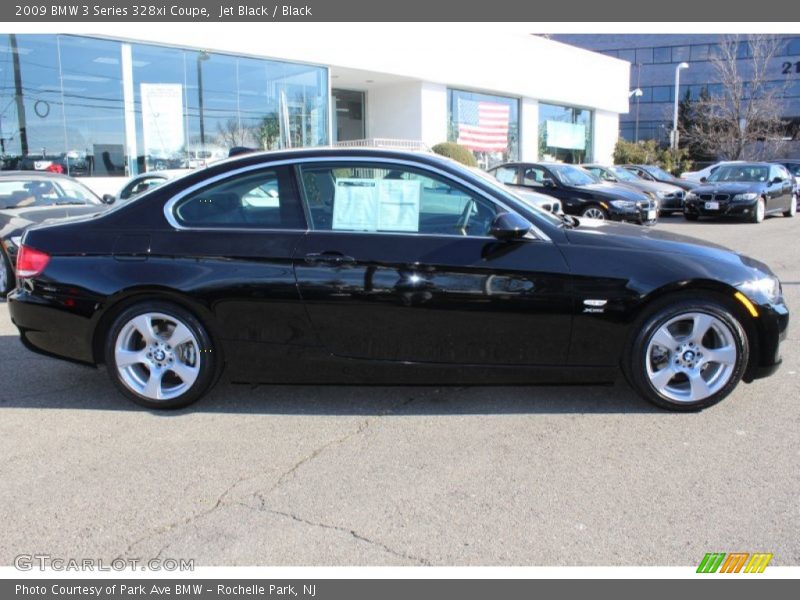 Jet Black / Black 2009 BMW 3 Series 328xi Coupe