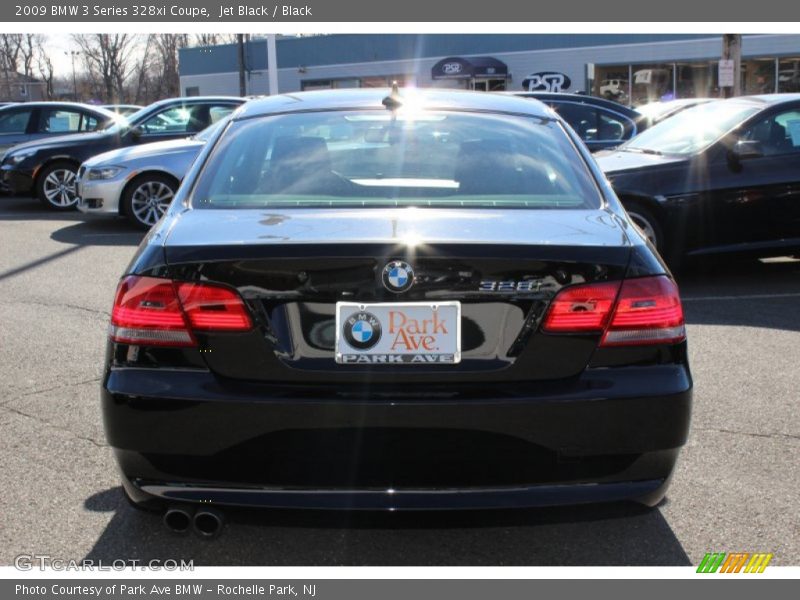 Jet Black / Black 2009 BMW 3 Series 328xi Coupe