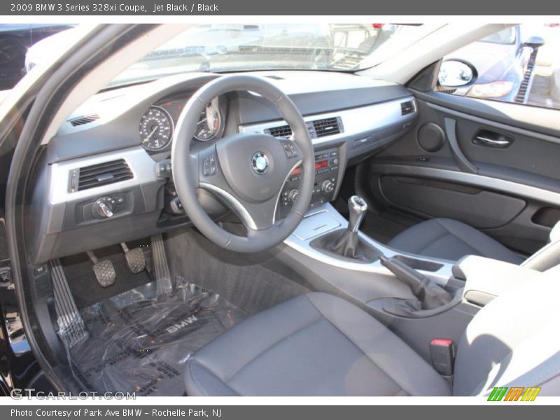 Jet Black / Black 2009 BMW 3 Series 328xi Coupe