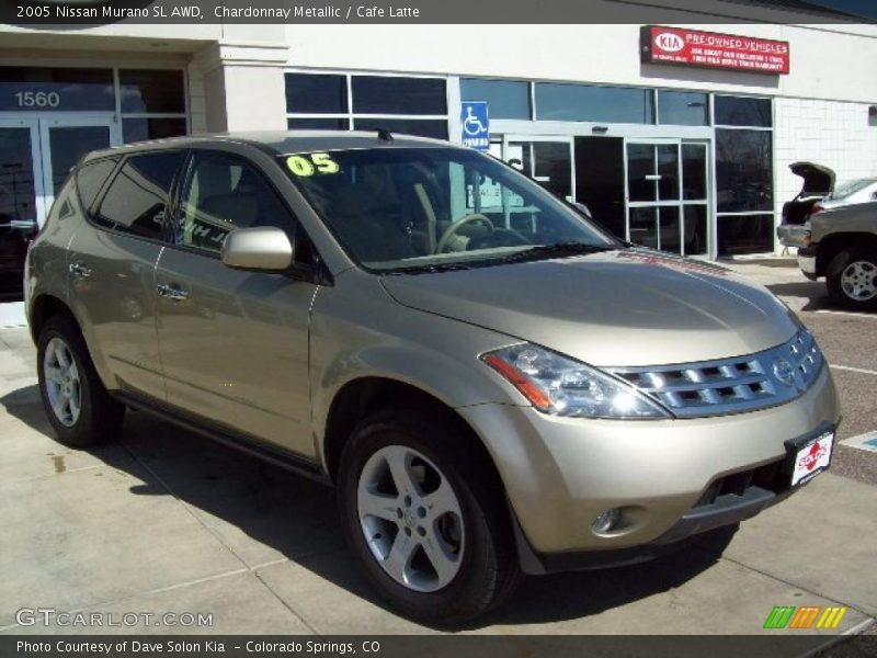 Chardonnay Metallic / Cafe Latte 2005 Nissan Murano SL AWD