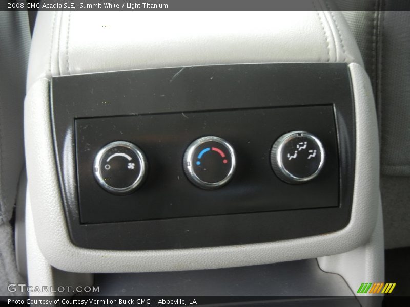Summit White / Light Titanium 2008 GMC Acadia SLE