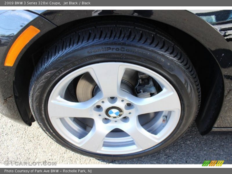 Jet Black / Black 2009 BMW 3 Series 328xi Coupe