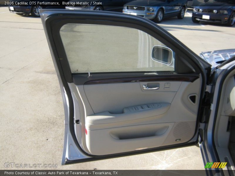 Blue Ice Metallic / Shale 2006 Cadillac DTS Performance