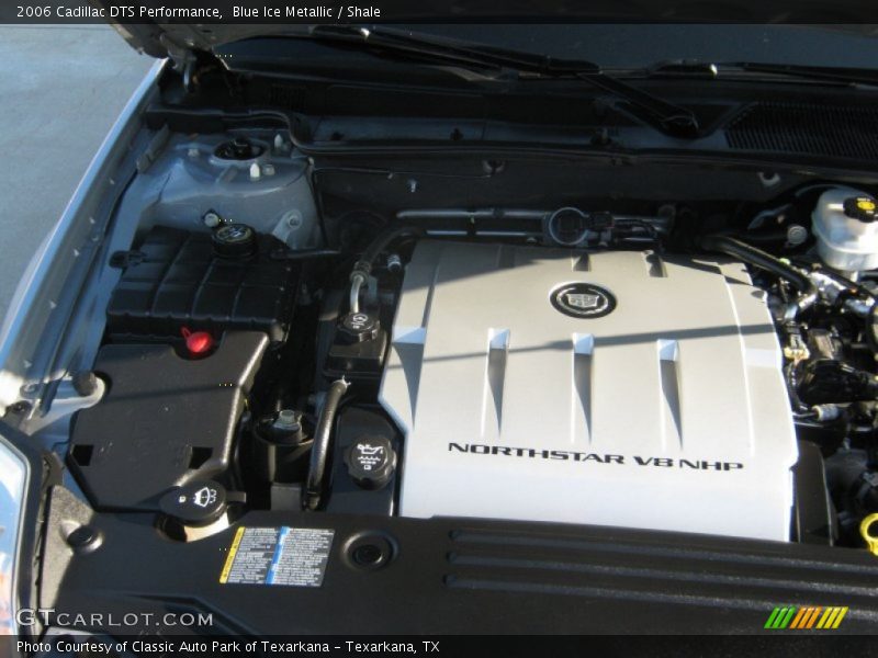 Blue Ice Metallic / Shale 2006 Cadillac DTS Performance