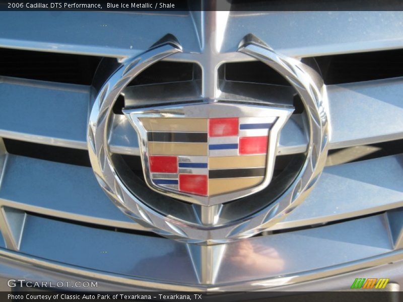 Blue Ice Metallic / Shale 2006 Cadillac DTS Performance