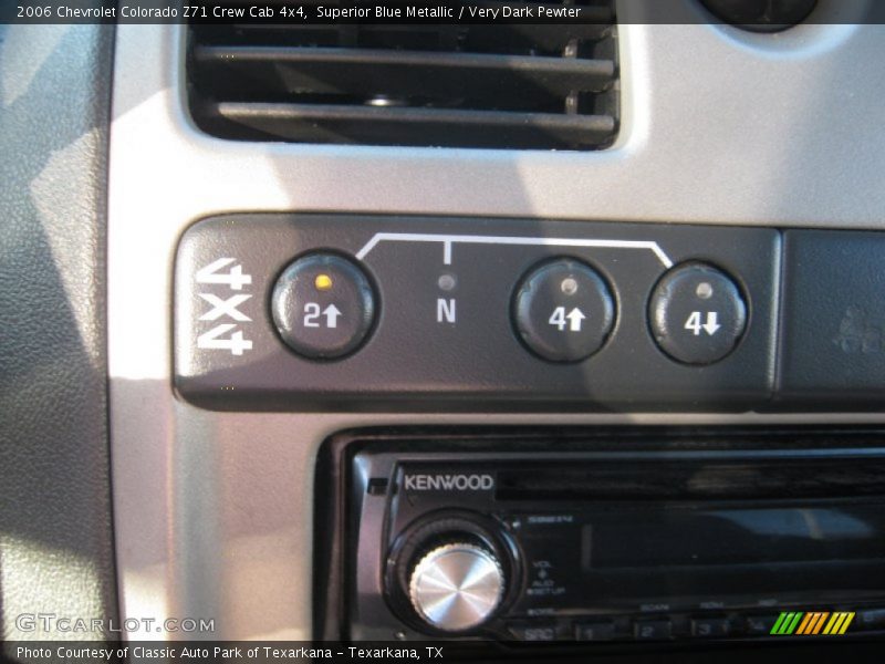 Superior Blue Metallic / Very Dark Pewter 2006 Chevrolet Colorado Z71 Crew Cab 4x4