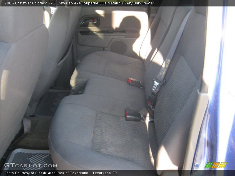 Superior Blue Metallic / Very Dark Pewter 2006 Chevrolet Colorado Z71 Crew Cab 4x4