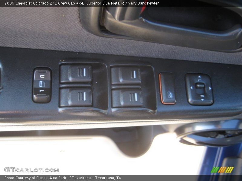 Superior Blue Metallic / Very Dark Pewter 2006 Chevrolet Colorado Z71 Crew Cab 4x4