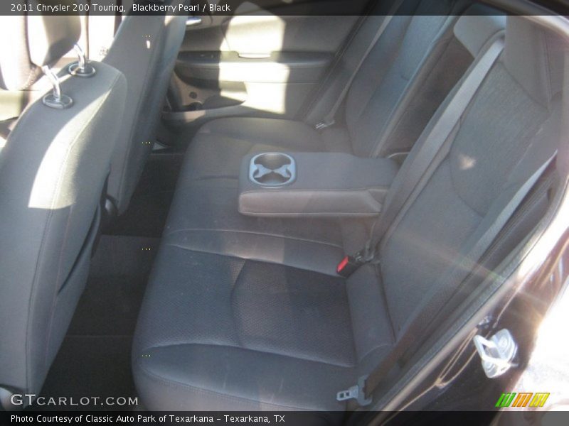 Blackberry Pearl / Black 2011 Chrysler 200 Touring