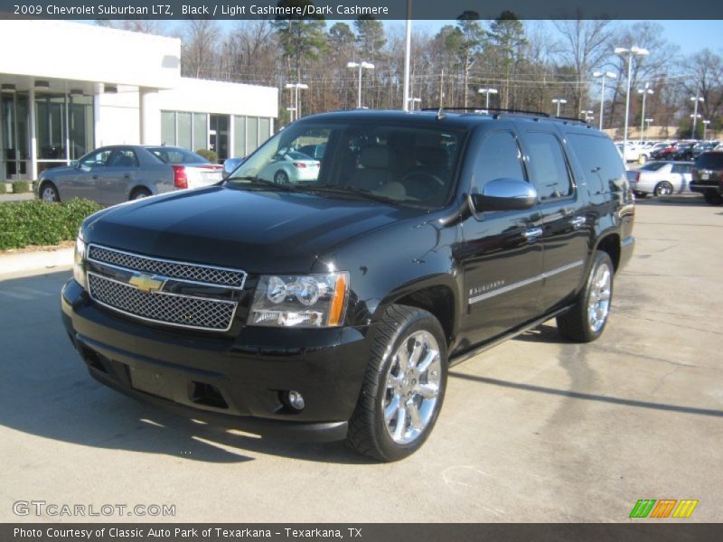 Front 3/4 View of 2009 Suburban LTZ
