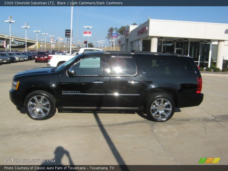 Black / Light Cashmere/Dark Cashmere 2009 Chevrolet Suburban LTZ