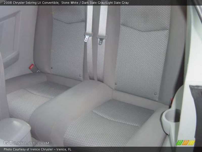 Stone White / Dark Slate Gray/Light Slate Gray 2008 Chrysler Sebring LX Convertible
