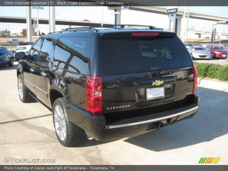 Black / Light Cashmere/Dark Cashmere 2009 Chevrolet Suburban LTZ