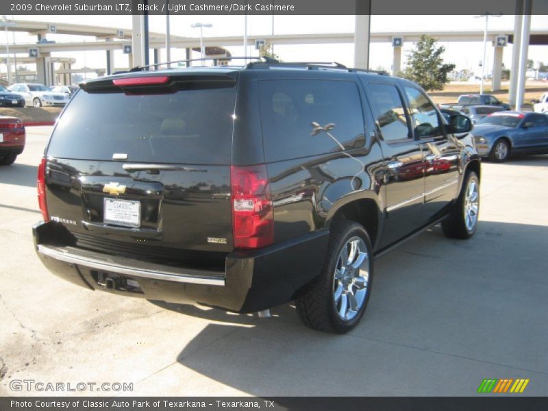 Black / Light Cashmere/Dark Cashmere 2009 Chevrolet Suburban LTZ
