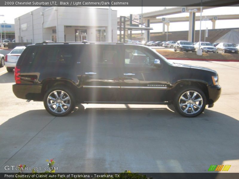 Black / Light Cashmere/Dark Cashmere 2009 Chevrolet Suburban LTZ