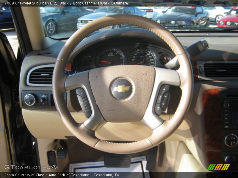 Black / Light Cashmere/Dark Cashmere 2009 Chevrolet Suburban LTZ