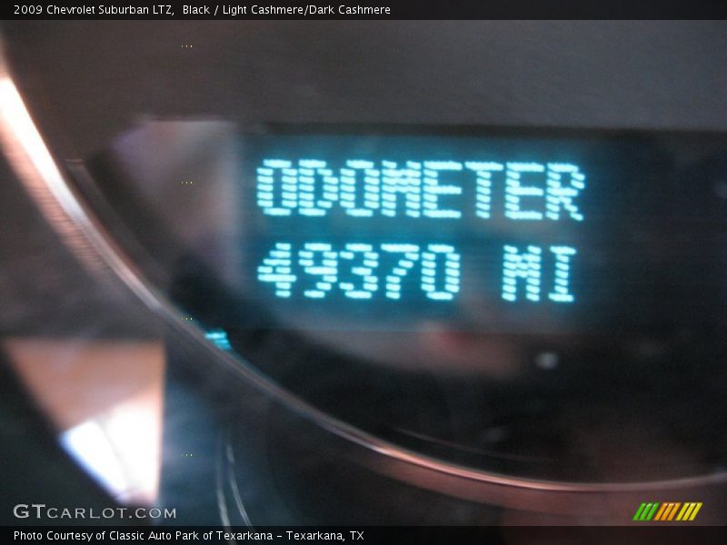 Black / Light Cashmere/Dark Cashmere 2009 Chevrolet Suburban LTZ