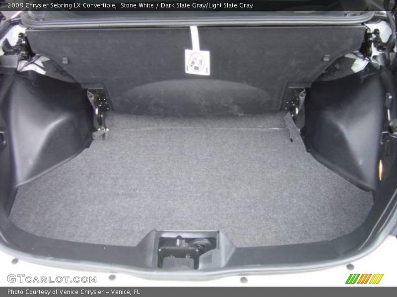 Stone White / Dark Slate Gray/Light Slate Gray 2008 Chrysler Sebring LX Convertible
