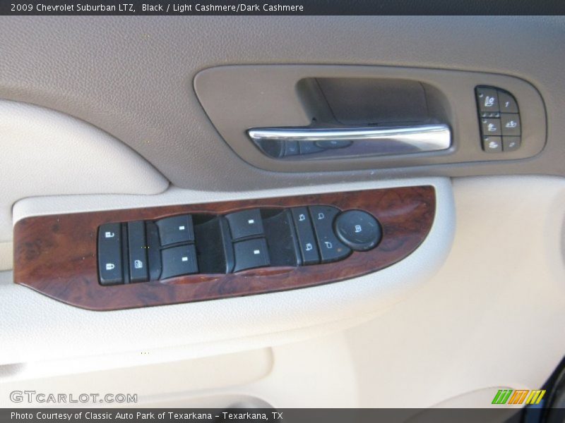 Black / Light Cashmere/Dark Cashmere 2009 Chevrolet Suburban LTZ
