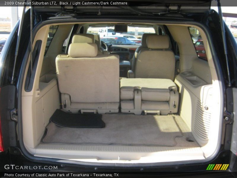 Black / Light Cashmere/Dark Cashmere 2009 Chevrolet Suburban LTZ