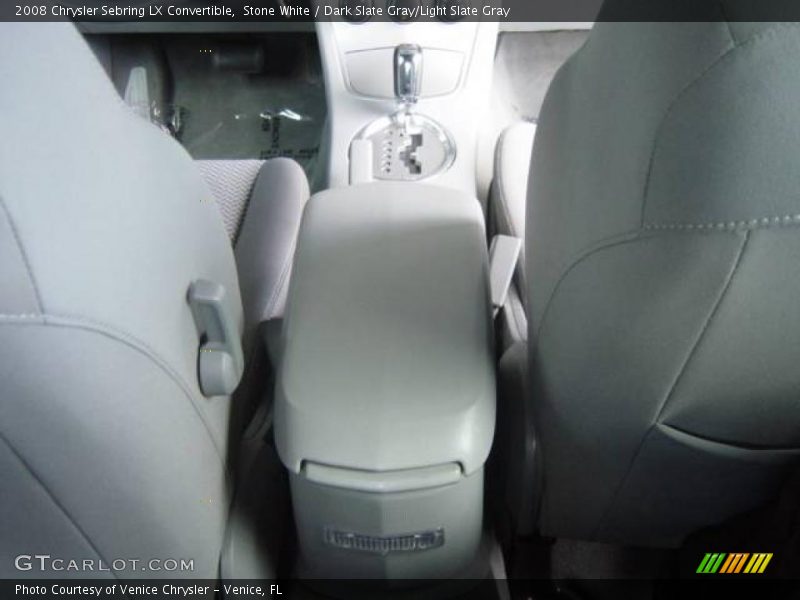 Stone White / Dark Slate Gray/Light Slate Gray 2008 Chrysler Sebring LX Convertible