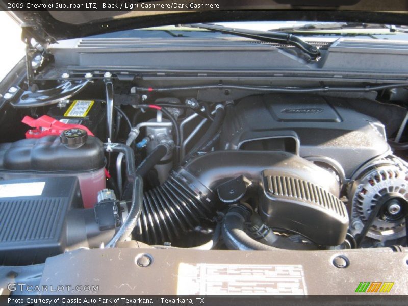 Black / Light Cashmere/Dark Cashmere 2009 Chevrolet Suburban LTZ