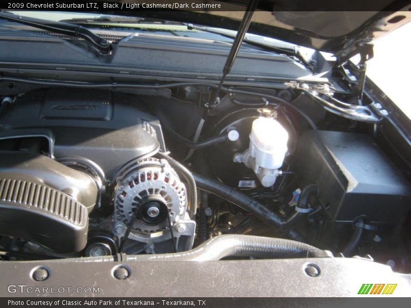 Black / Light Cashmere/Dark Cashmere 2009 Chevrolet Suburban LTZ