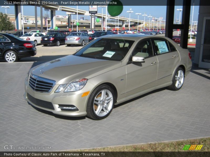 Pearl Beige Metallic / Almond/Mocha 2012 Mercedes-Benz E 350 Sedan