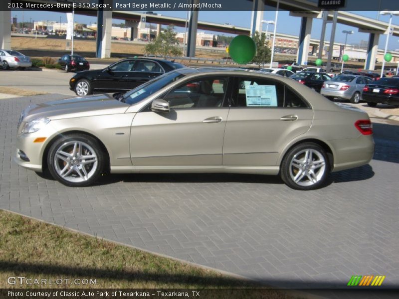 Pearl Beige Metallic / Almond/Mocha 2012 Mercedes-Benz E 350 Sedan