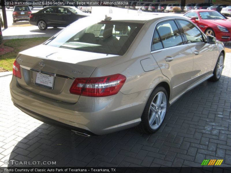Pearl Beige Metallic / Almond/Mocha 2012 Mercedes-Benz E 350 Sedan