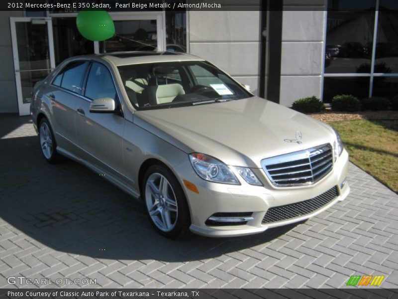 Pearl Beige Metallic / Almond/Mocha 2012 Mercedes-Benz E 350 Sedan