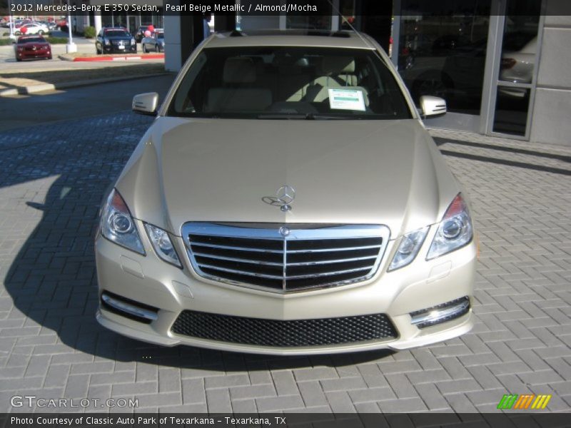 Pearl Beige Metallic / Almond/Mocha 2012 Mercedes-Benz E 350 Sedan