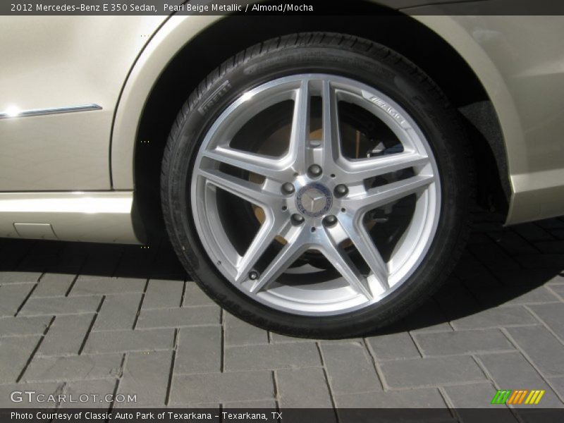 Pearl Beige Metallic / Almond/Mocha 2012 Mercedes-Benz E 350 Sedan