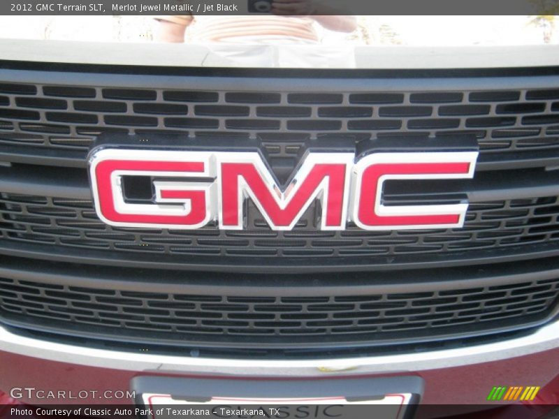 Merlot Jewel Metallic / Jet Black 2012 GMC Terrain SLT