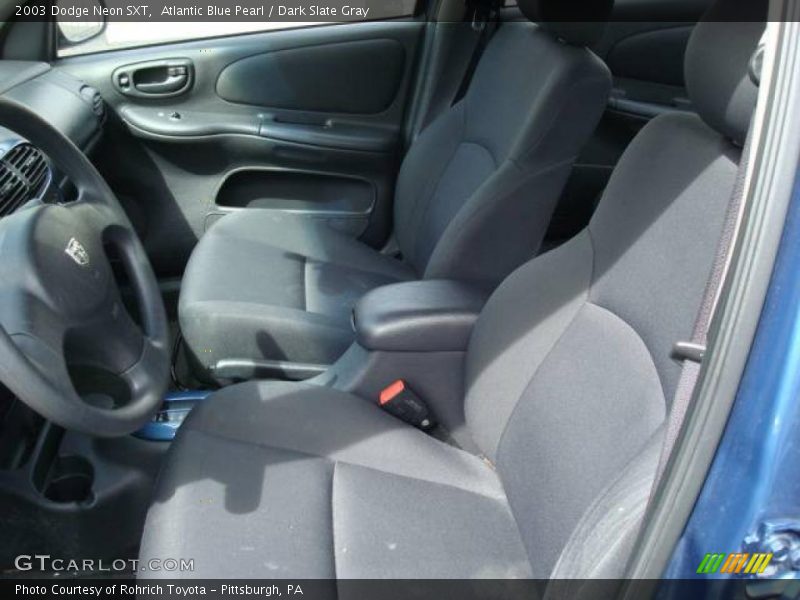 Atlantic Blue Pearl / Dark Slate Gray 2003 Dodge Neon SXT