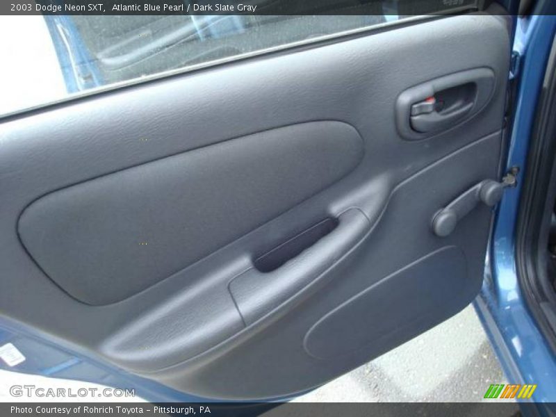 Atlantic Blue Pearl / Dark Slate Gray 2003 Dodge Neon SXT