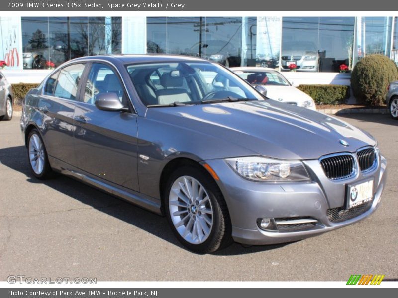 Space Grey Metallic / Grey 2009 BMW 3 Series 335xi Sedan