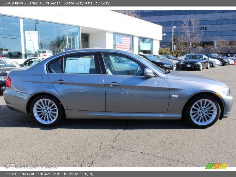 Space Grey Metallic / Grey 2009 BMW 3 Series 335xi Sedan